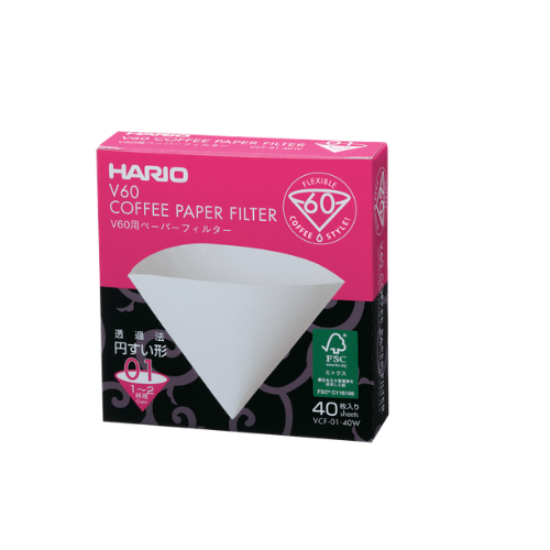 Giấy lọc Hario V60 01 (túi 100 tờ)